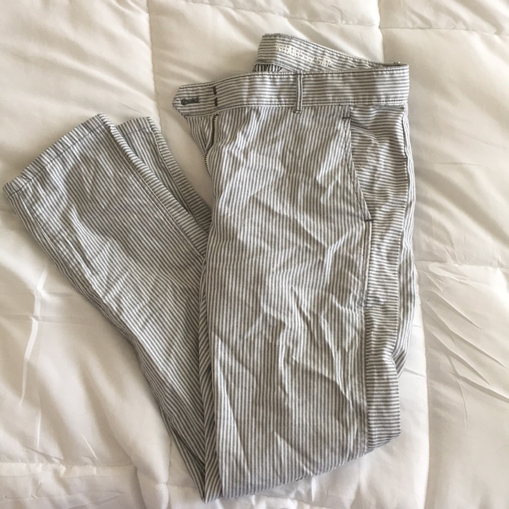 Striped Khakis